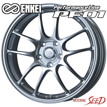 【タフト、ソリオ等に】ENKEI PerformanceLine PF01 15×5J 4H 100 +45 × DUNLOP エナセーブ RV504 165/65R15 サマータイヤホイール4本セット