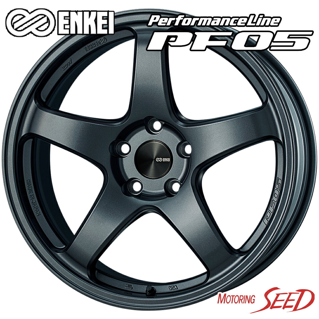 【GT-R等に】ENKEI PerformanceLine PF05 18×9.5J 5H 114.3 +15 × TOYO PROXES Sport 275/35R18 サマータイヤホイール4本セット