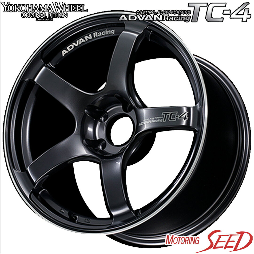 【デリカD:5等に】YOKOHAMA ADVAN Racing TC-4 16×8J 5H 114.3 +35 × TOYO OPEN COUNTRY M/T ホワイトレター LT225/75R16 103/100Q サマータイヤホイール4本セット