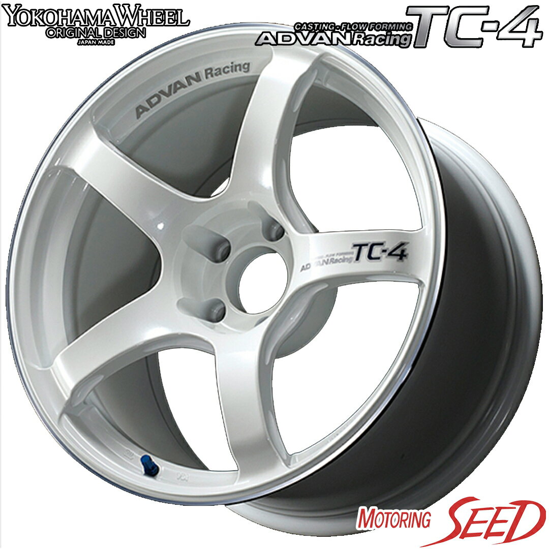 yCTCgAS2000ɁzYOKOHAMA ADVAN Racing TC-4 18~8.5J 5H 114.3 +45 ~ TOYO PROXES R1R 225/40R18 T}[^CzC[4{Zbg