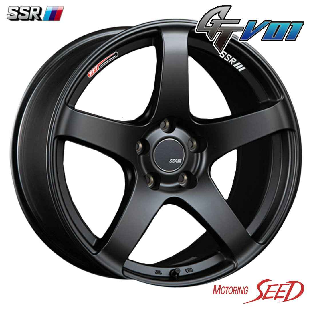 【GT-R、ランエボX等に】SSR GT V01 18×9.5J 5H 114.3 +22 × DUNLOP DIREZZA Z3 245/40R18 サマータイヤホイール4本セット