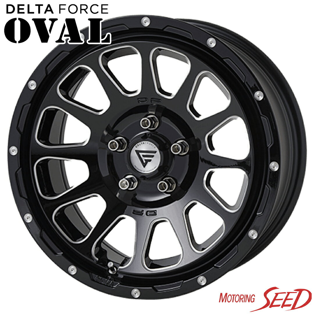 【アルファード ヴェルファイア等に】FORCE DELTA FORCE OVAL 17×8J 5H 114.3 35 × TOYO TRANPATH mp7 225/60R17 サマータイヤホイール4本セット