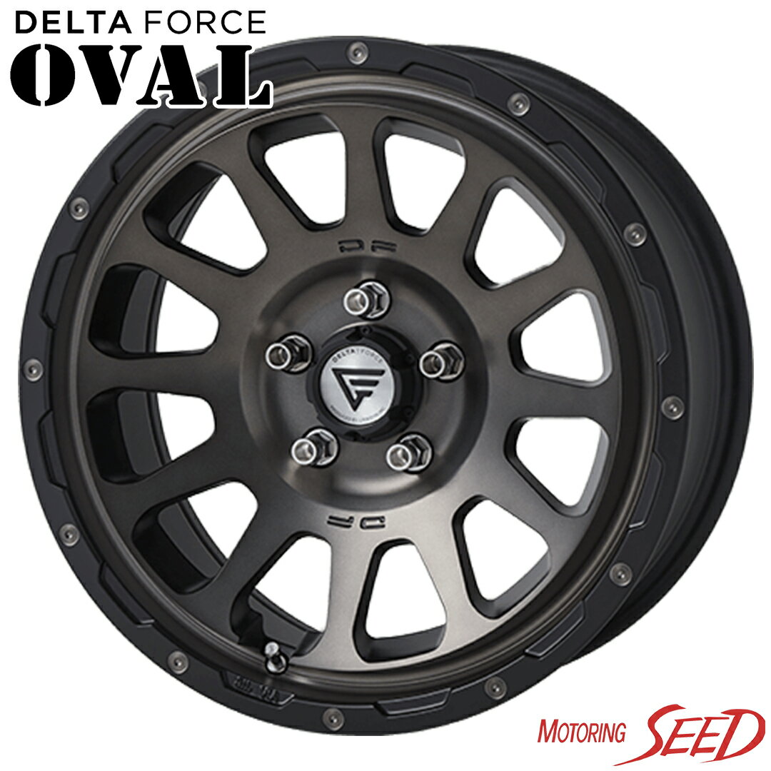 yRAV4AnA[ɁzFORCE DELTA FORCE OVAL 17~7J 5H 114.3 +32 ~ BRIDGESTONE DUELER H/L 850 225/65R17 T}[^CzC[4{Zbg