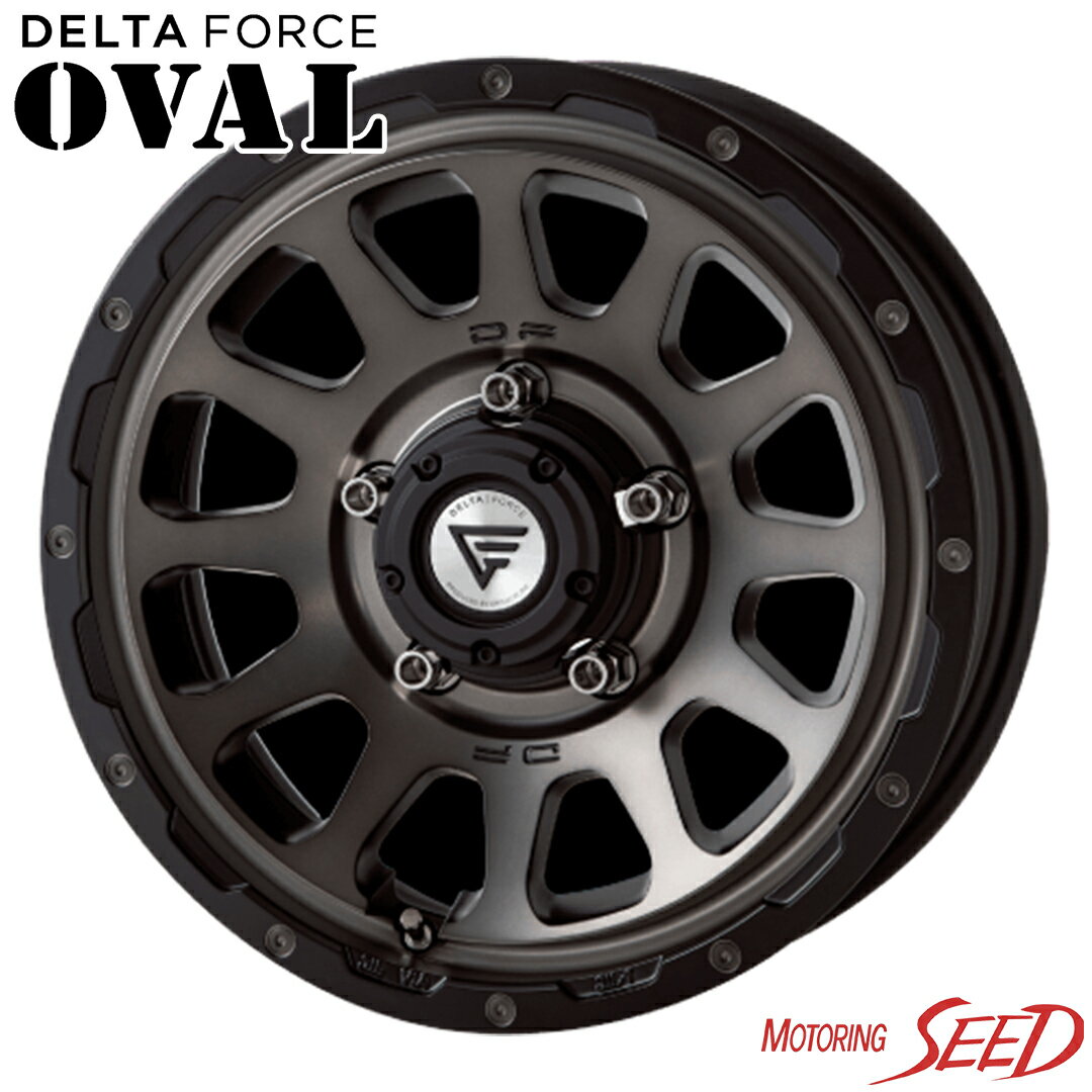 【ジムニー等に】FORCE DELTA FORCE OVAL 16×5.5J 5H 139.7 +20 × YOKOHAMA GEOLANDAR CV G058 175/80R16 サマータイヤホイール4本セット