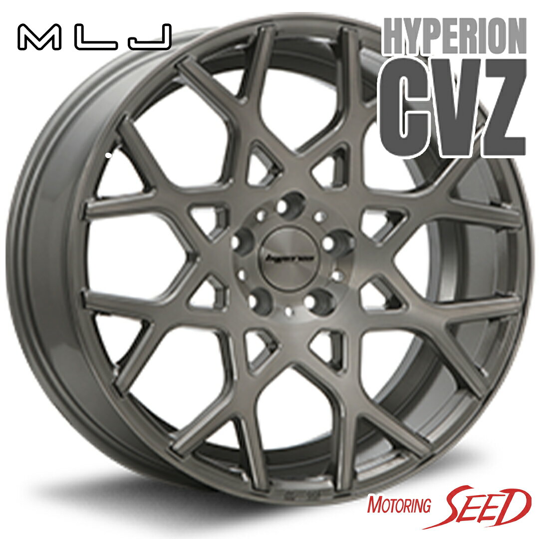 【エクリプスクロス等に】MLJ HYPERION CVZ 19×8.5J 5H 114.3 +35 × Rotalla RU01 245/45R19 サマータイヤホイール4本セット