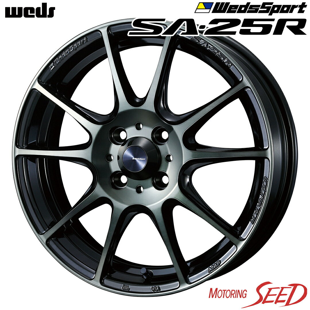 【イスト等に】WEDS WedsSport SA-25R 16×6.5J 4H 100 +38 × BRIDGESTONE POTENZA RE-12D TYPE A 205/50R16 サマータイヤホイール4本セット