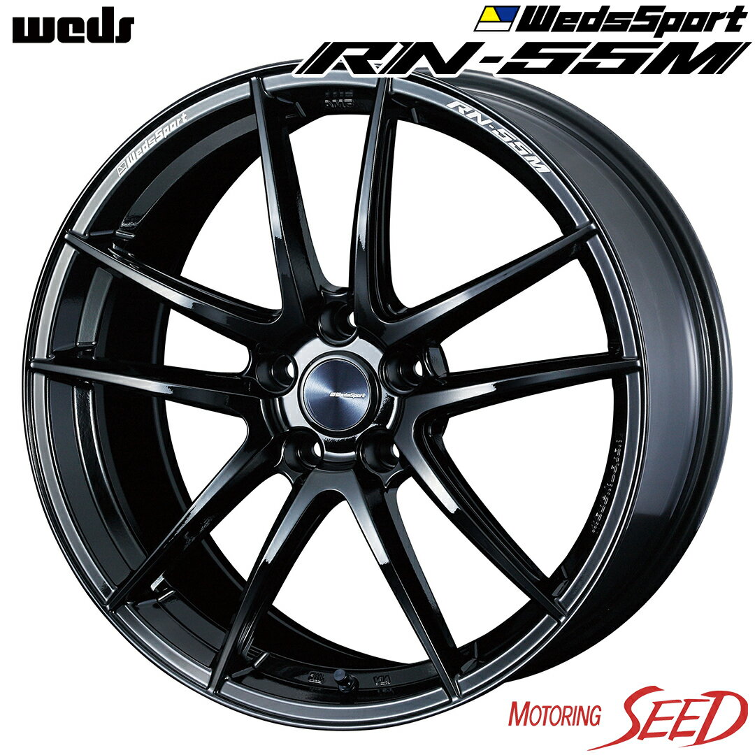 【フーガ等に】WEDS WedsSport RN-55M 18×8.5J 5H 114.3 +45 × FALKEN AZENIS FK510 245/50R18 サマータイヤホイール4本セット