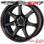 【オデッセイ、エリシオン等に】HOT STUFF CROSS SPEED HYPEREDITION CR7 17×7J 5H 114.3 +55 × ALLENCOUNTER NEWSTREET OG-20 ホワイトレター 215/60R17C 109/107T サマータイヤホイール4本セット