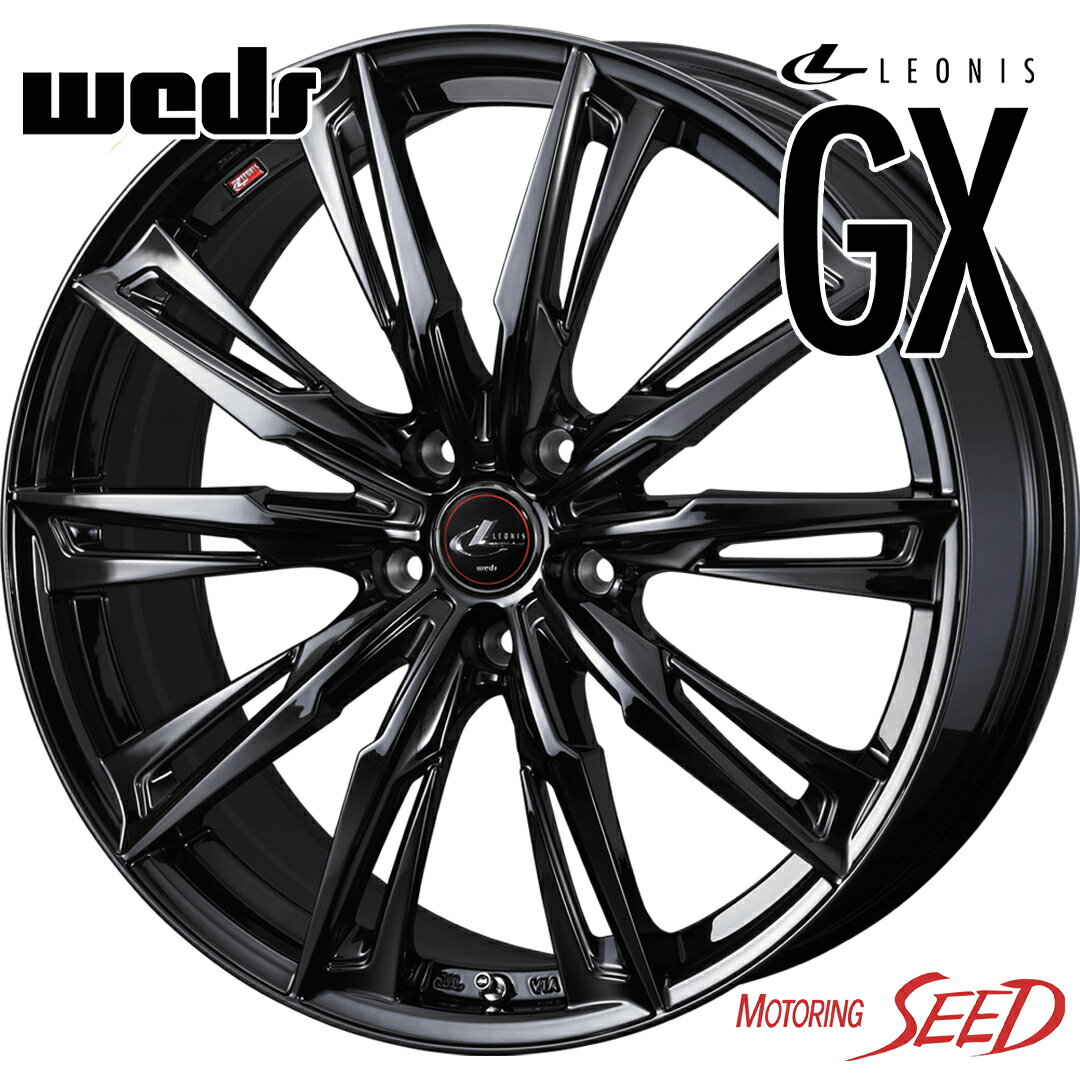 【アルファード、ハリアー等に】WEDS LEONIS GX 20×8.5J 5H 114.3 +35 × PIRELLI POWERGY 245/40R20 サマータイヤホイール4本セット