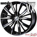 【インプレッサXV等に】WEDS LEONIS VX 18×7J 5H 100 47 × DUNLOP DIREZZA DZ102 225/50R18 サマータイヤホイール4本セット