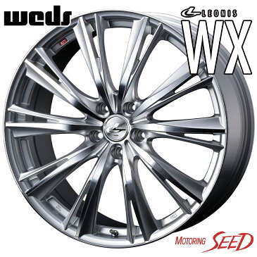 【レクサスES、GS等に】WEDS LEONIS WX 18×8J 5H 114.3 +42 × PIRELLI POWERGY 235/45R18 サマータイヤホイール4本セット