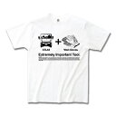 日産 Tシャツ アトラス Extremely Important Tool. Gloves ホワイト メンズ 半袖