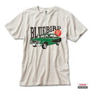 日産カスタムアパレルプロジェクト 半袖Tシャツ ブルーバード ヴィンテージ（BLUEBIRD VINTAGE）オートミール(メンズ かっこいい おしゃれ xlサイズ ティー ビッグtシャツ ゆったり 大きいサイズ 夏服 メンズtシャツ ティーシャツ)