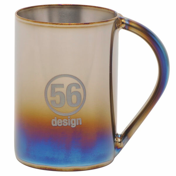 56design x SPIRA(スピーラ)中空二重チタンマグカップ