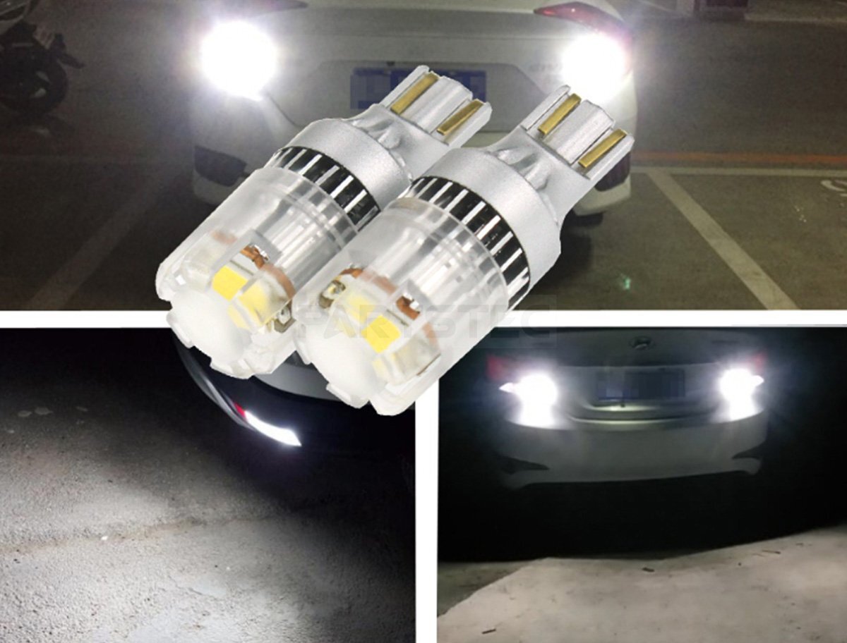 T16 LED バックランプ バルブ 1000lm ハイブリッド車対応 ホワイト 6000K 車検対応...