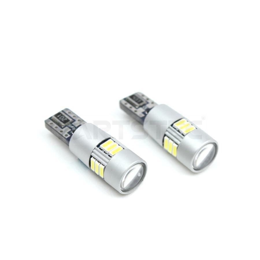 Rakuten - T10 T16 LED バルブ 兼用 ショートタイプ SAMSUNG 5630SMD ホワイト 6000K相当 12V 1個 ポジション ナンバー灯 バックランプ 社外品 新品 | 46-70x2