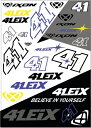 IXON(イクソン) MotoGP 公式グッズ アレイシ・エスパルガロ ステッカーシート