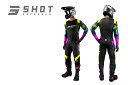 SHOT RACE GEARCONTACT(コンタクト) ジャージ&パンツ上下セット ニトロブラック