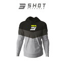 SHOT RACE GEARアパレル&グッズ パーカーSTRIPE BLACK