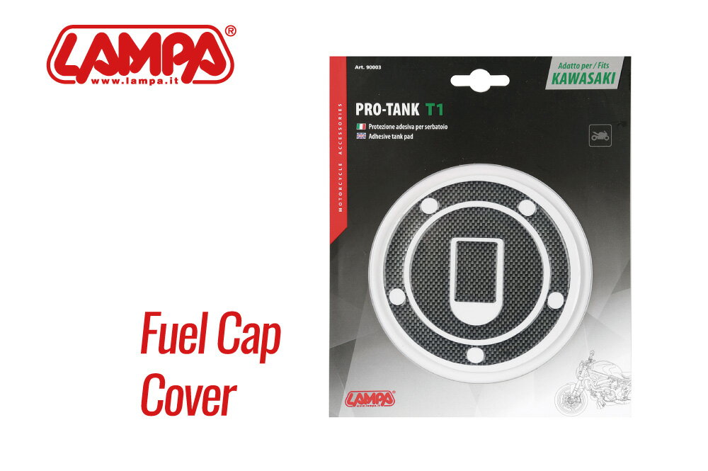 LAMPA(ランパ) フューエルキャップカバー KAWASAKI 5ホール