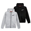 alpinestars / アルパインスターズ パーカー AGELESS CHEST HOODIE 10 BLACK 1126 GREY HEATHER BLACK S~XL 1212-53600