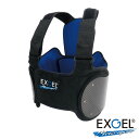 EXGEL ドライカーボンベスト17 カート用カーボンリブプロテクター AKK23J-BK AKK23M-BK 大人用 キッズ用