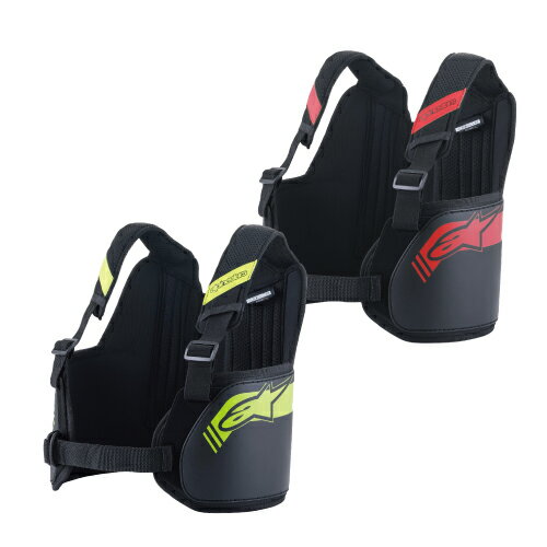 alpinestars / アルパインスターズ キッズ用プロテクターYOUTH BIONIC RIB PROTECTOR 13 BLACK RED 155 BLACK YELLOW FLUO OS 6547013