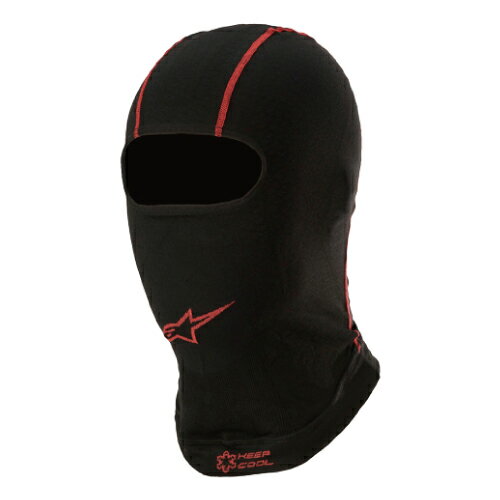 alpinestars / アルパインスターズ フェイスマスク KX v2 BALACLAVA バラクラバ 13 BLACK RED OS 4756521