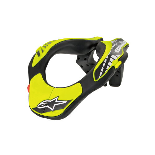 alpinestars / アルパインスターズ キッズ用プロテクター YOUTH NECK SUPPORT 155 BLACK YELLOW FLUO OS 6540118