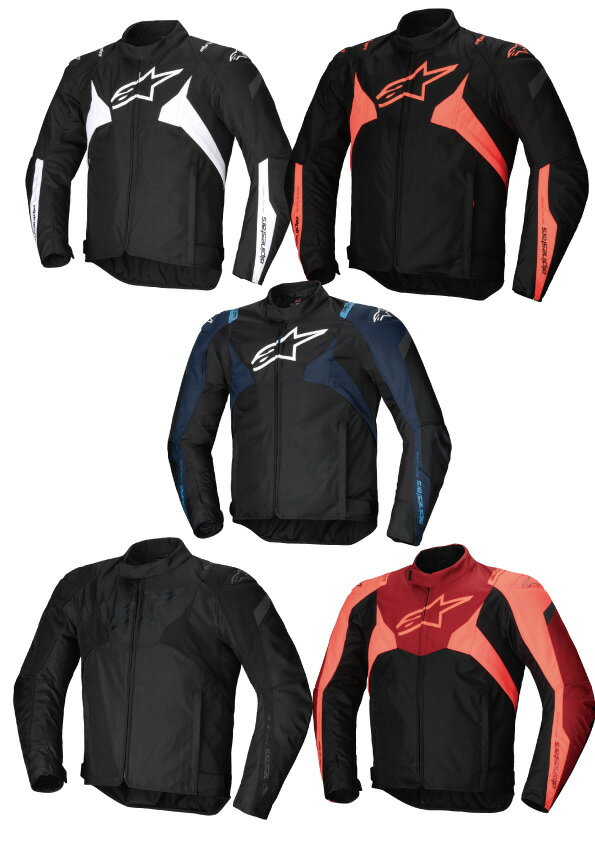 alpinestars バイクジャケット 黒 T-JAWS V3 防水 アルパインスターズ（alpinestars） 処分特価 alpinestars 3201020 T