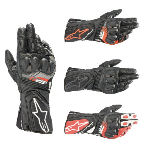 alpinestars / アルパインスターズ バイク用ライディンググローブ SP-8 V3 GLOVES レザーグローブ 10 BLACK 1030 BLACK RED FLUO 1100 BLACK BLACK 1304 BLACK WHITE BRIGHT RED S~3XL 3558321