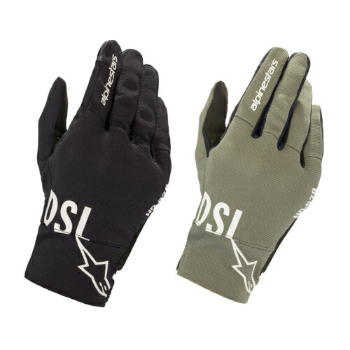 alpinestars × DIESEL コラボレーションモデル AS-DSL SHOTARO GLOVE 夏用 10 BLACK 608 MILITARY GREEN S~3XL 3567421