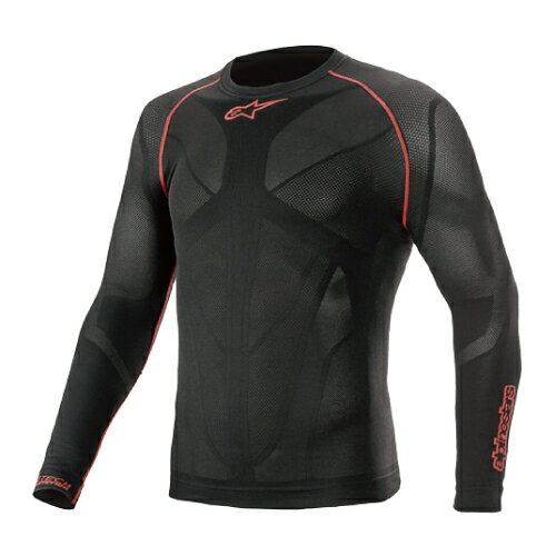 alpinestars / ѥ󥹥   RIDE TECH V2 TOP LONG SLEEVE 13 BLACK RED XS/S-M/L-XL/2XL 4752521 Ĺµ