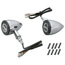 デイトナ 15310 HIGHSIDER LEDテールランプ一体リアウインカー ロケット・ブレット クローム