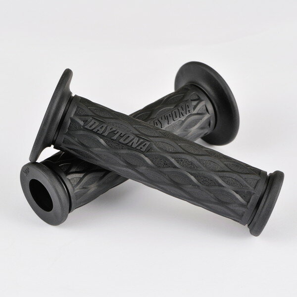 乐天商城 - デイトナ GRIPPY GRIP D-NAMI ブラック 22φ/125mm/エンド貫通 97467