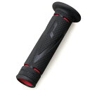 デイトナ 99208 PRO-GRIP 838X-SLIMタイプ(ハードGEL)ブラック/レッド エンド貫通タイプ