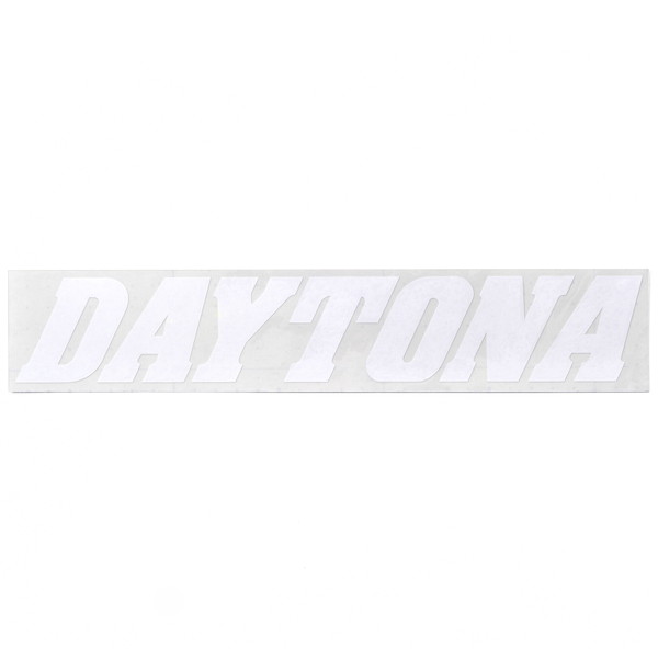 Rakuten - デイトナ 21178 バイク ステッカー ブランドロゴ DAYTONA 抜き文字 305×58mm ホワイト