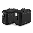 GIVI (ジビ) 26016 バイク用 サイドケース 各36L 左右セット アルミ製 TREKKER DOROMITIシリーズ DLMK36B PACK2 ブ...