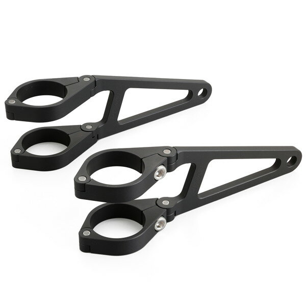 樂天商城 - デイトナ 26943 バイク用 ヘッドライトステー 汎用 フォーククランプ アルミヘッドライトブラケット φ35mm/ロング