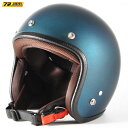 72JAM Helmet JP-08S TWILIGHT メタリックブラックベース キャンディーブルー マット仕上げ Sサイズ(55-57cm未満)