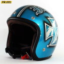 72JAM Helmet IP-2002 アイアンクロス フレーク ブルー Sサイズ(55-57cm未満)