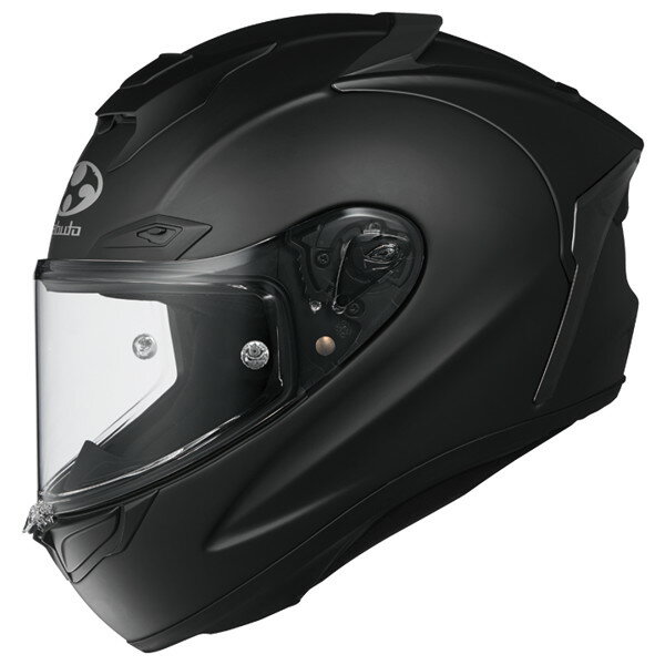 OGK F-17 フルフェイスヘルメット 【フラットブラック Mサイズ】リアルレーシング・エアロダイナミクスモデル(2)