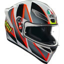 AGV(エージーブイ) バイクヘルメット フルフェイス K1 S BLIPPER GREY/RED (ブリッパー グレー/レッド) Lサイズ (59-60cm) 18394007030-L(2)