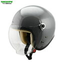 TNK工業 GS-6 シールドジェットヘルメット クラシック/グレー レディース(57-58cm)