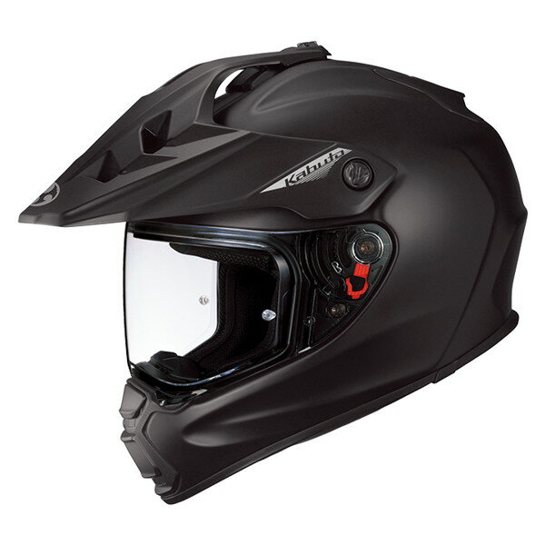 OGK KABUTO GEOSYS (ジオシス) フラットブラック 【フラットブラック M（57-58cm）】 デュアルパーパス ヘルメット