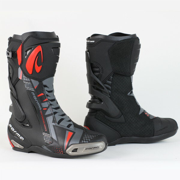 FORMA（フォーマ） PHANTOM ファントム レーシング ブーツ (BLACK GREY RED) 10010701