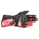 アルパインスターズ STELLA SP-8 v3 LEATHER GLOVE ステラ（レディース ） SP-8 V3 レザーグローブ 65183211832-BLACK-WHITE-DIVA-PINK