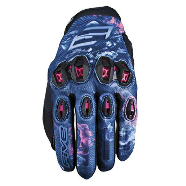 FIVE STUNT EVO2 WOMAN スタント エボ2 レディース グローブ (FLOWERS PINK) 1032101201