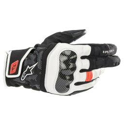 アルパインスターズ SMX Z DRYSTAR GLOVE ドライスター (防水） ウインター グローブ (1231 BLACK WHITE RED FLUO) 3527421