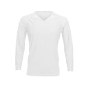 フリーズテック WORK LINE 冷感シャツ 長袖 Vネック ホワイト サイズ:M